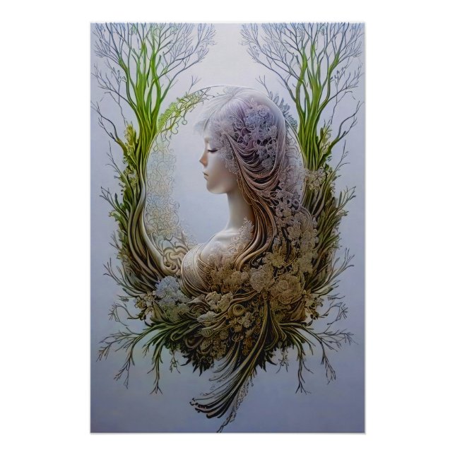 Póster Vísceras de fada da floresta (Frente)