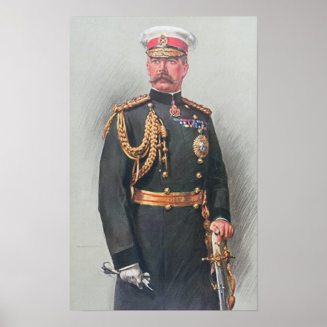 Póster Viscount Kitchener de Cartum (Frente)