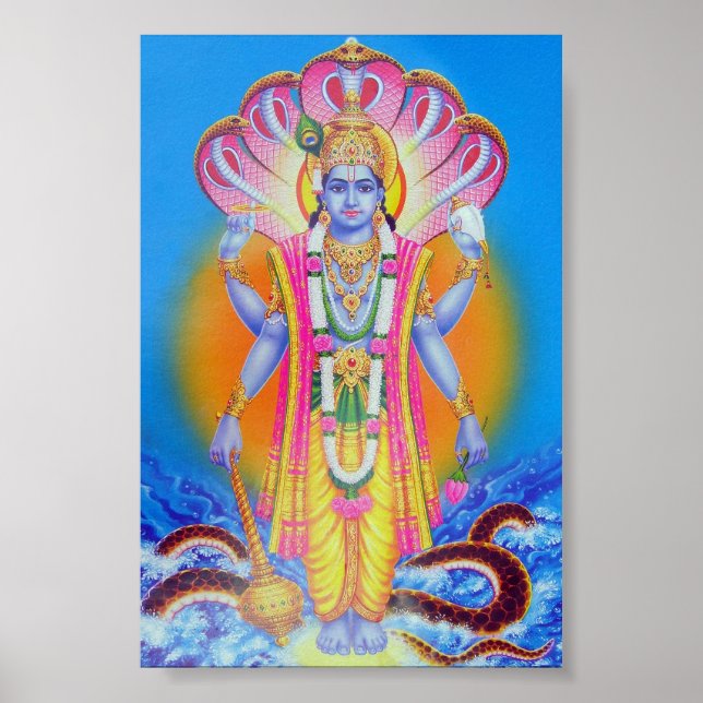 Póster Vishnu (Frente)