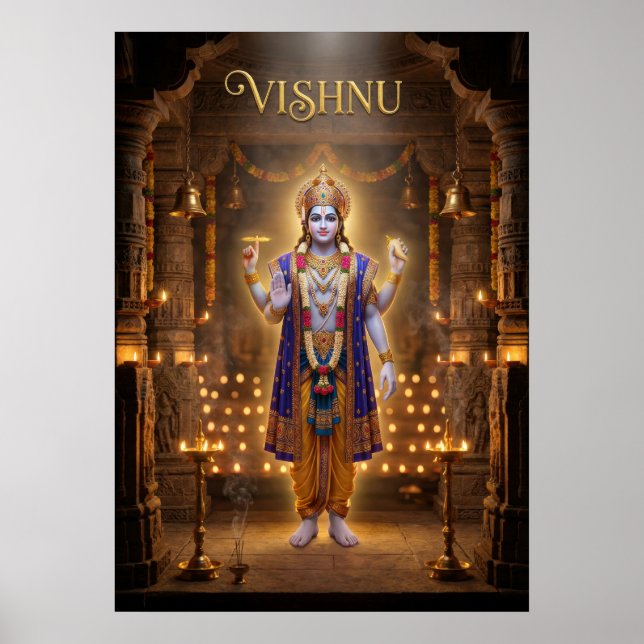 Poster Vishnu V10 (Frente)