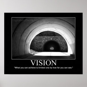 Poster VISION - Túnel (Motivacional)