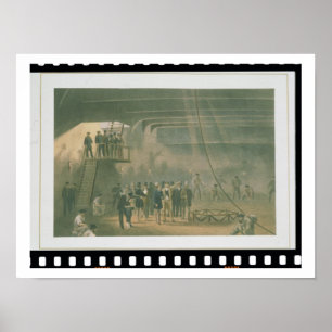 Póster Visita do Príncipe de Gales ao SS Great Easte