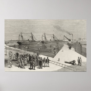 Póster Visita do vice-rei de India