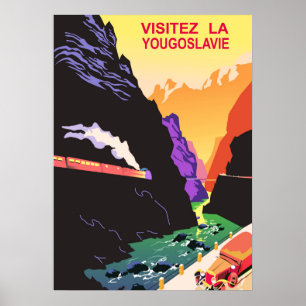 Poster Visita Jugoslávia