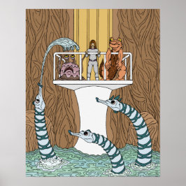 Poster Visitando a Piscina dos Piptrixons