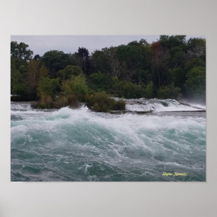 Póster Visitando em Niagara Falls