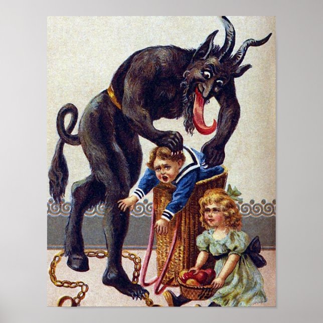 Poster Visitas de Krampus (Frente)