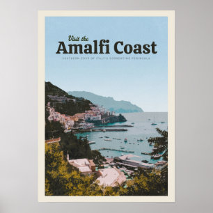 Poster Visite a Costa Amalfi
