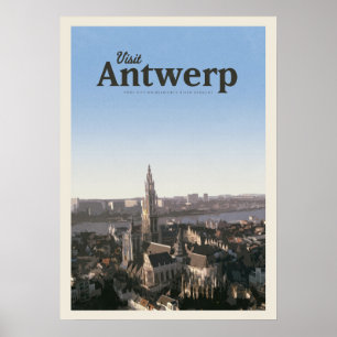 Poster Visite Antuérpia