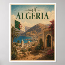 Visite Argélia Viagem Vintage