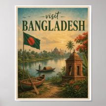 Visite Bangladesh Viagem Vintage