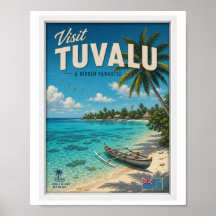 Visite Tuvalu Travel Vintage
