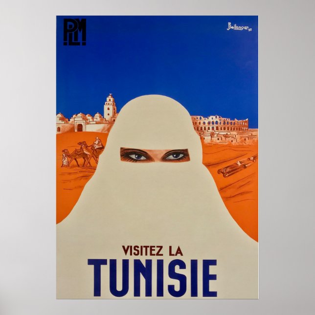 POSTER VISITEZ LA TUNISIE (Frente)