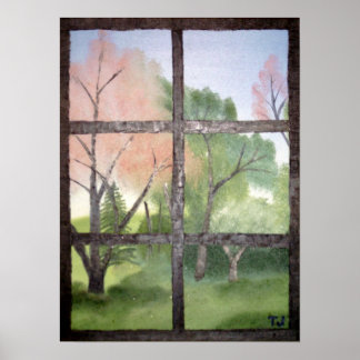 Póster Vislumbre do quintal