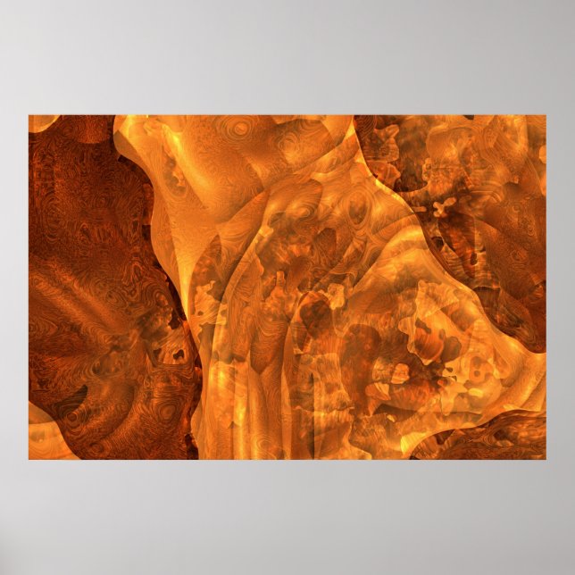 Poster Visões de âmbar (Frente)