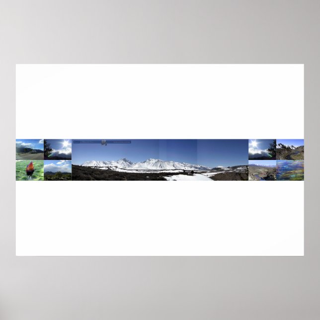 Póster visões de mamute (Frente)