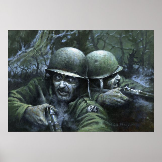 Póster Visões de um Foxhole (cobrir) (Frente)
