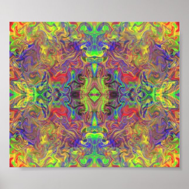 Póster visões psicodélicas? (Frente)