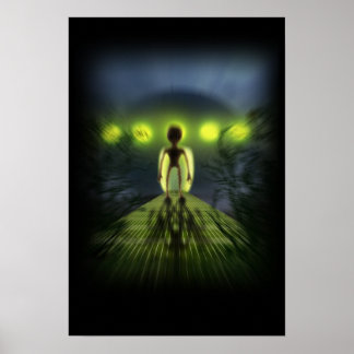 Póster Visor de alienígena
