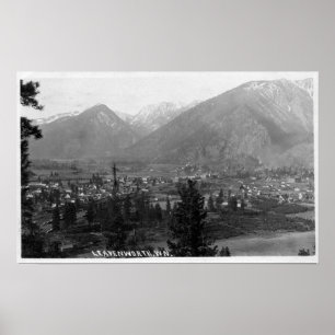 Póster Vista aérea da cidade 6