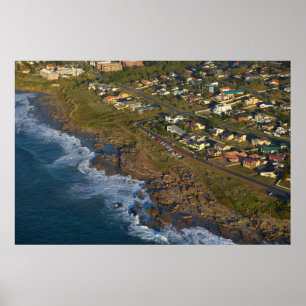 Poster Vista Aérea da Rocha Laranja, Costa Sul