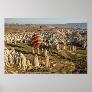 Poster Vista Aérea De Balões De Ar Quente, Cappadocóci