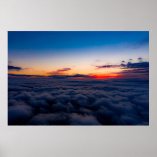 Poster Vista aérea sobre as Montanhas Blue Ridge f