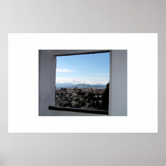 Póster Vista Alhambra