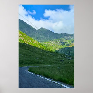 Poster Vista Alpina Transfagarasan – Arte de Montanha da