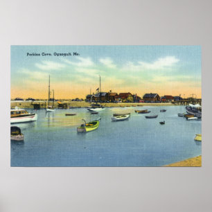 Póster Vista da angra de Perkins