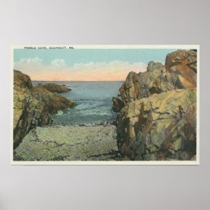 Póster Vista da angra do seixo