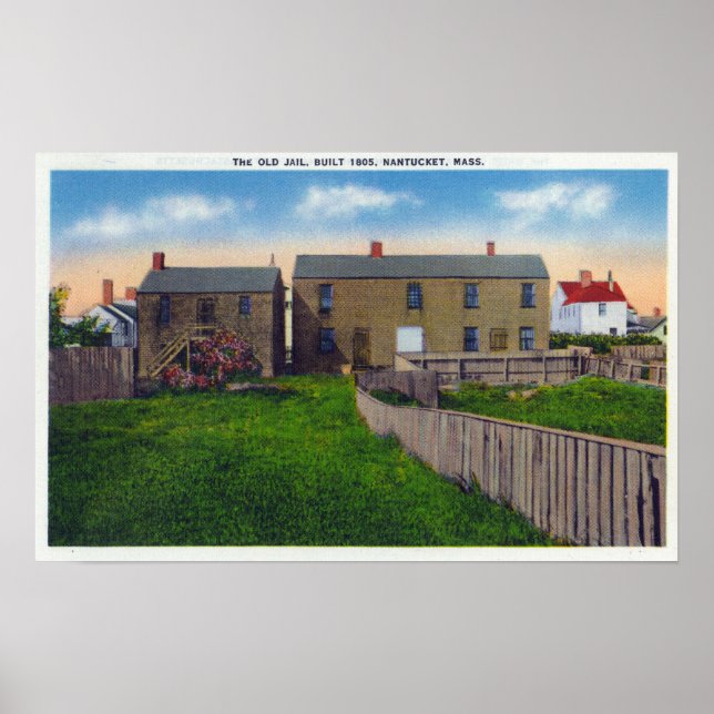 Póster Vista da Antiga Prisão (Frente)