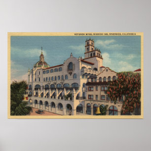 Póster Vista da asa Rotunda na pensão da missão