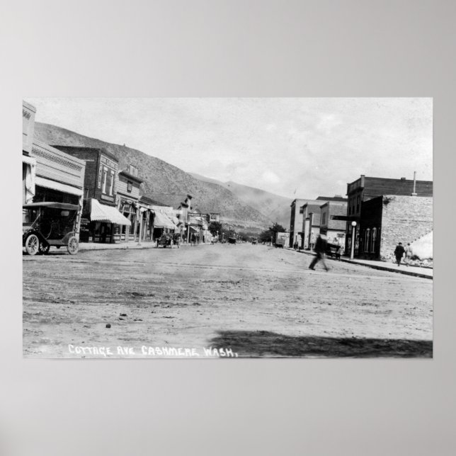 Poster Vista da Avenida Cottage (Frente)