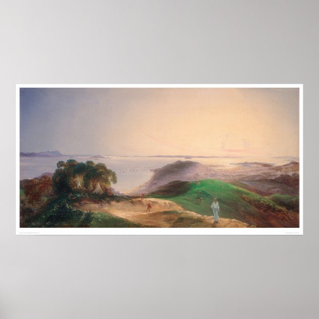 Poster Vista da Baía de São Francisco (0576A) (Frente)