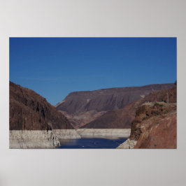 Póster Vista da barragem Hoover 2016