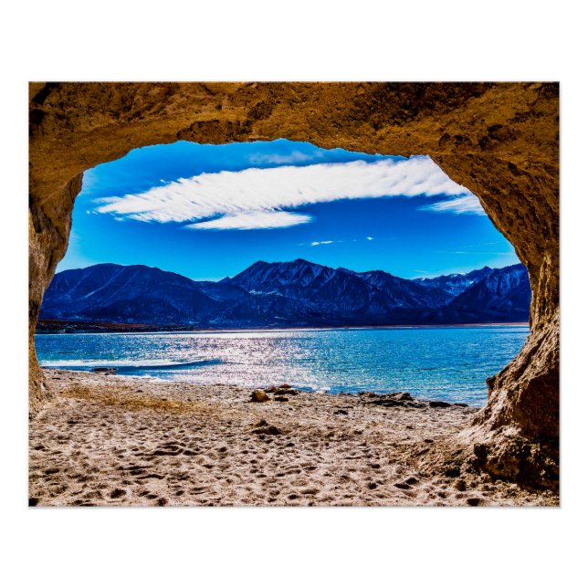 Póster Vista Da Caverna Luminosa (Frente)