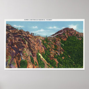 Poster Vista da cimeira de Whiteface Mt