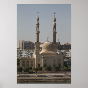 Poster Vista da costa egípcia