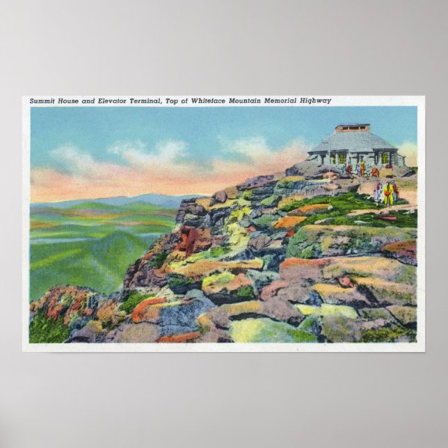 Póster Vista da Cúpula, Elevator Terminal (Frente)