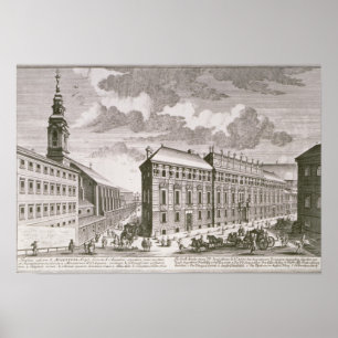 Póster Vista da Dorotheergasse mostrando a