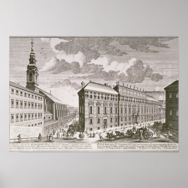 Póster Vista da Dorotheergasse mostrando a (Frente)