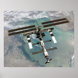 Póster Vista da Estação Espacial Internacional (STS-114
