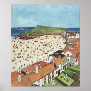 Póster Vista da galeria St Ives de Tate