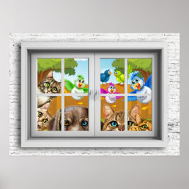 Poster Vista da Janela Cartaz