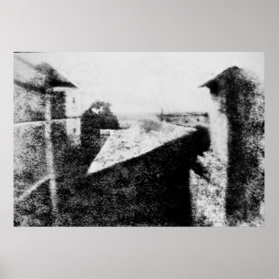 Poster Vista da janela em Le Gras 1826