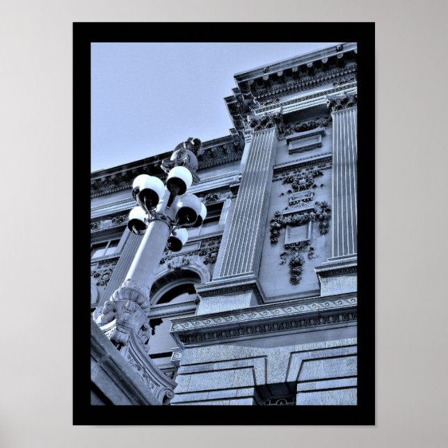 Póster Vista da lâmpada (Frente)