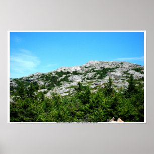 Poster Vista da montagem Monadnock