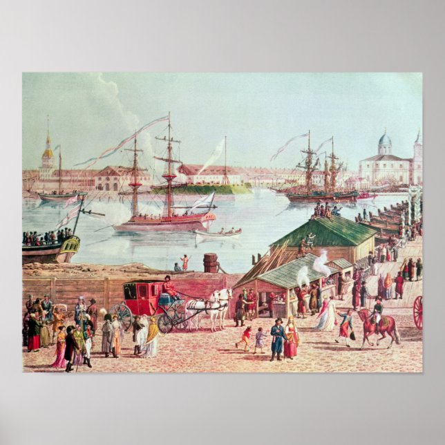 Poster Vista da ponte de Isaac (Frente)