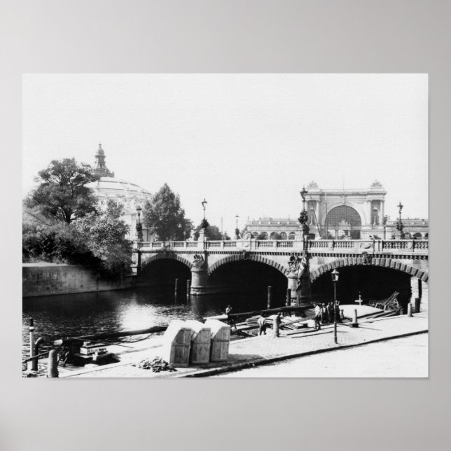 Póster Vista da Ponte Moltke (Frente)